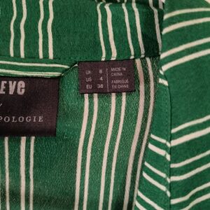 Maeve Anthropology shirt dress w belt